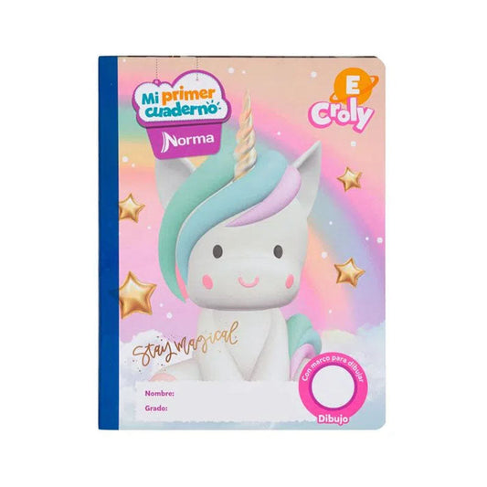 Cuaderno cosido MI PRIMER CUADERNO Norma DE 100 HOJAS Pre-cuadritos #5
