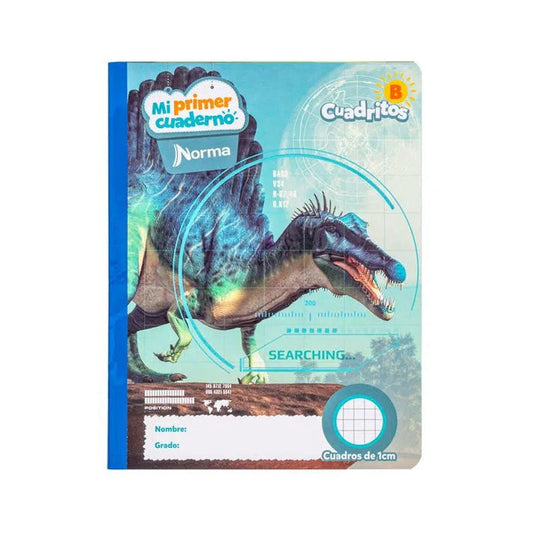 Cuaderno cosido MI PRIMER CUADERNO Norma DE 100 HOJAS Pre-cuadritos #8