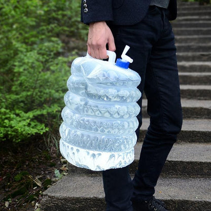 Botellón de agua -PLEGABLE- 15ltrs