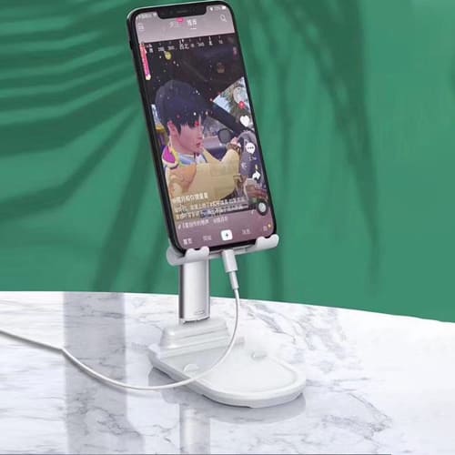 Soporte de Metal ajustable para Celulares o Tablet